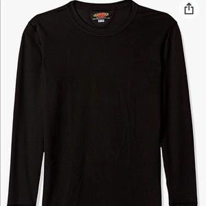 Terramar Black Lightweight Polypropylene Top